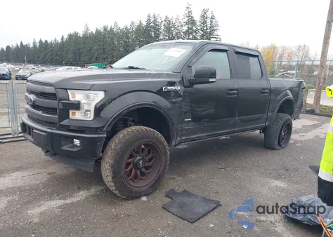 2017 Ford F-150 Lariat из США, поврежденный, VIN 1FTEW1EG9HFC70160